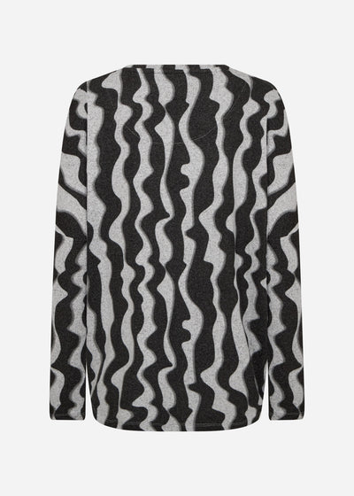 SC-BIARA AOP 148 Blouse Zwart