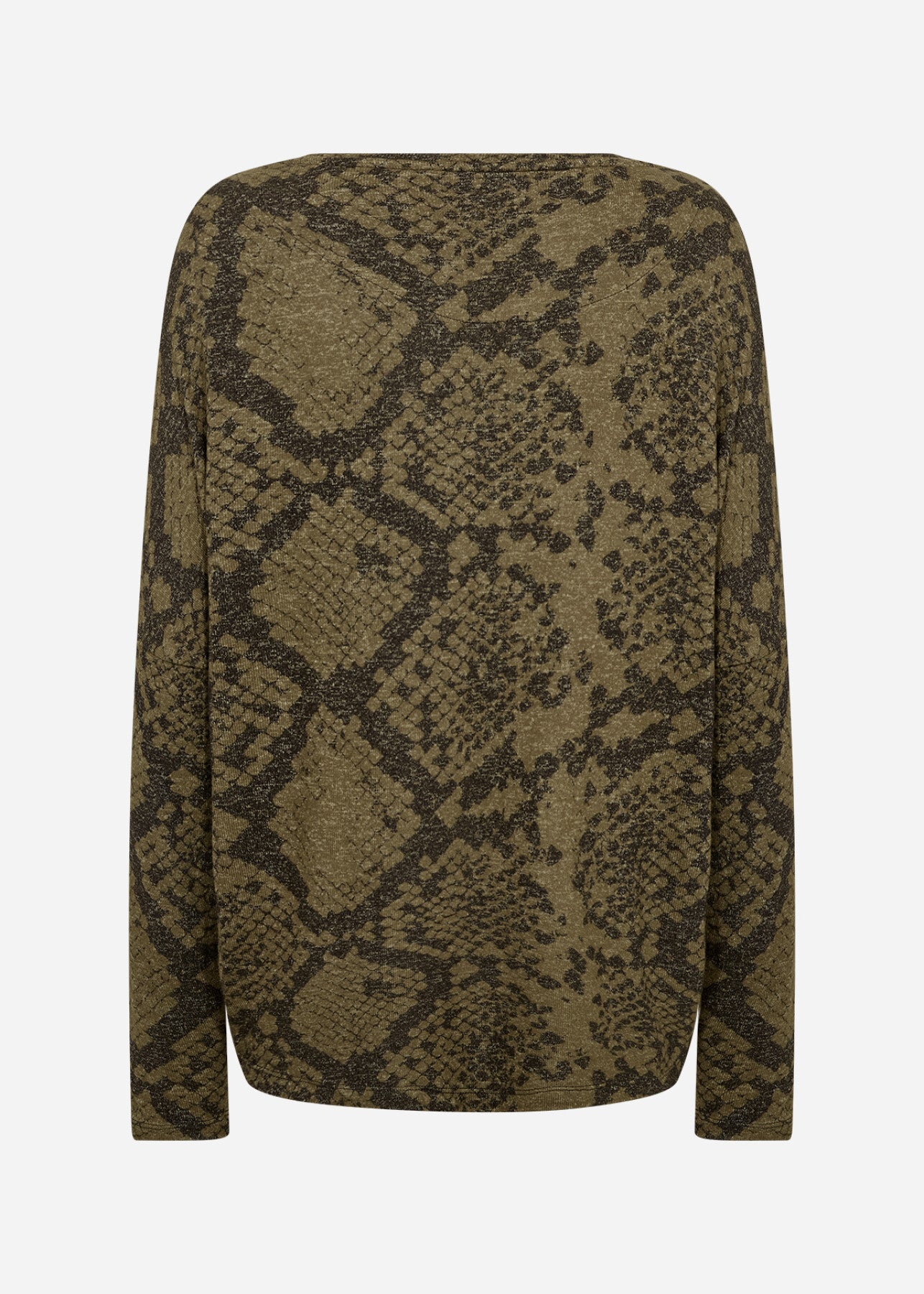 SC-BIARA AOP 145 Blouse Donkergroen