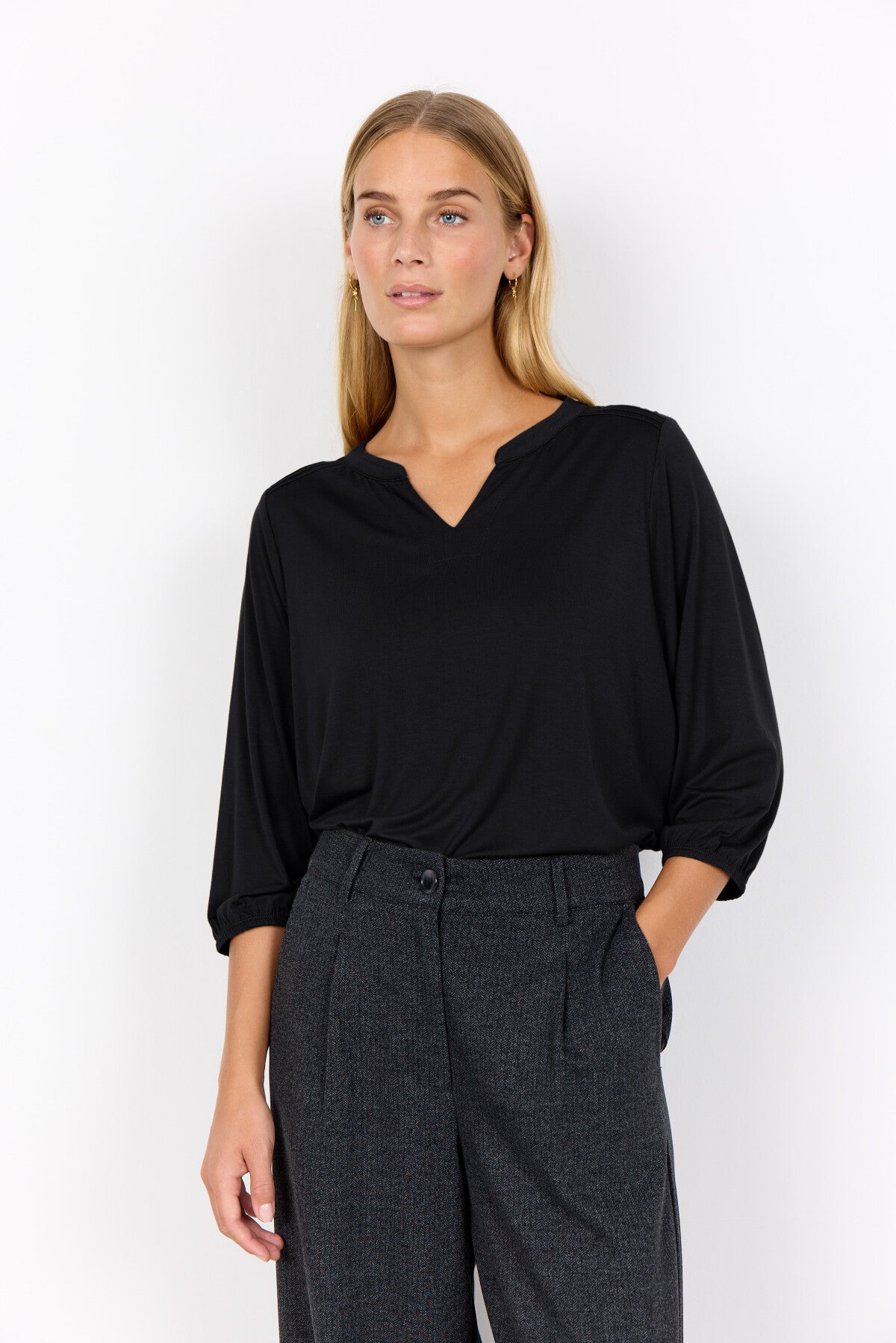 SC-MARICA 338 Blouse Zwart