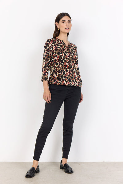 SC-FELICITY AOP 516 Blouse Roestrode