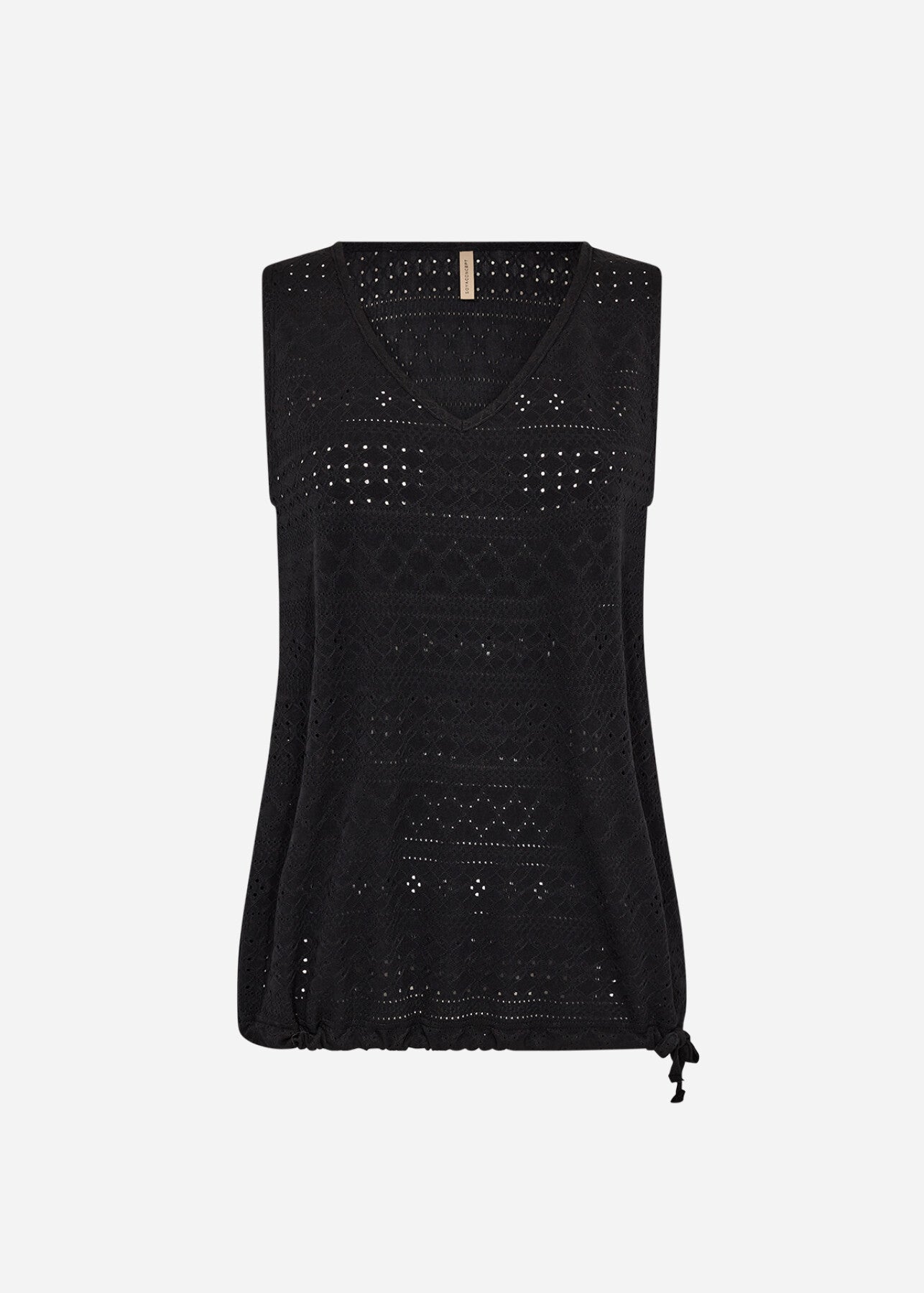 SC-SATINE 1 Top Zwart