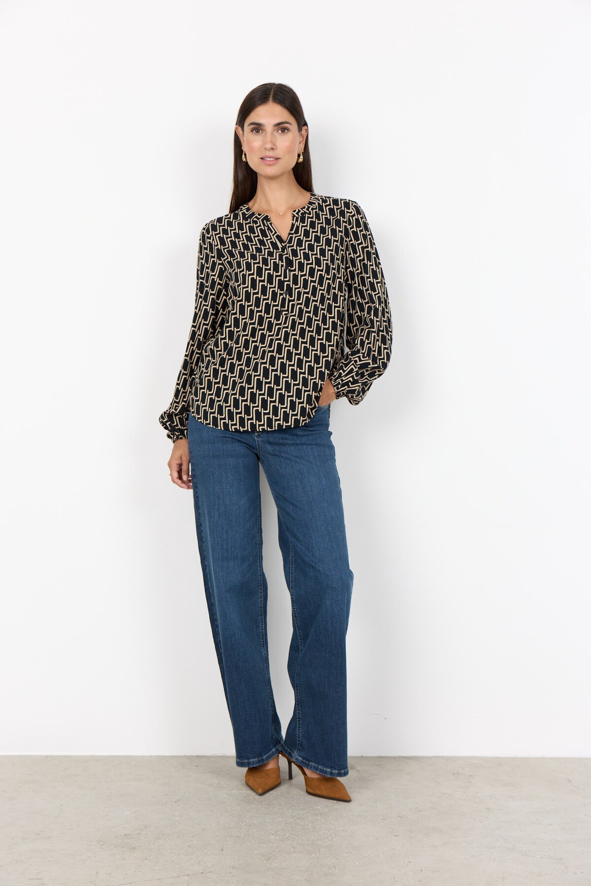 SC-VARLA 4 Blouse Zwart