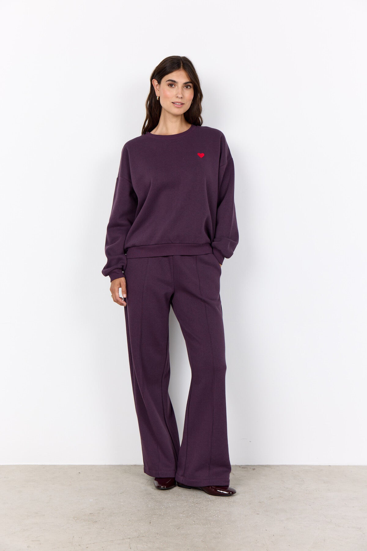 SC-ANGELIN 18 Sweatshirt Paars