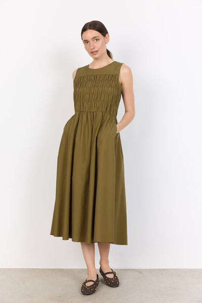 SC-NETTI 107 Jurk Olijf