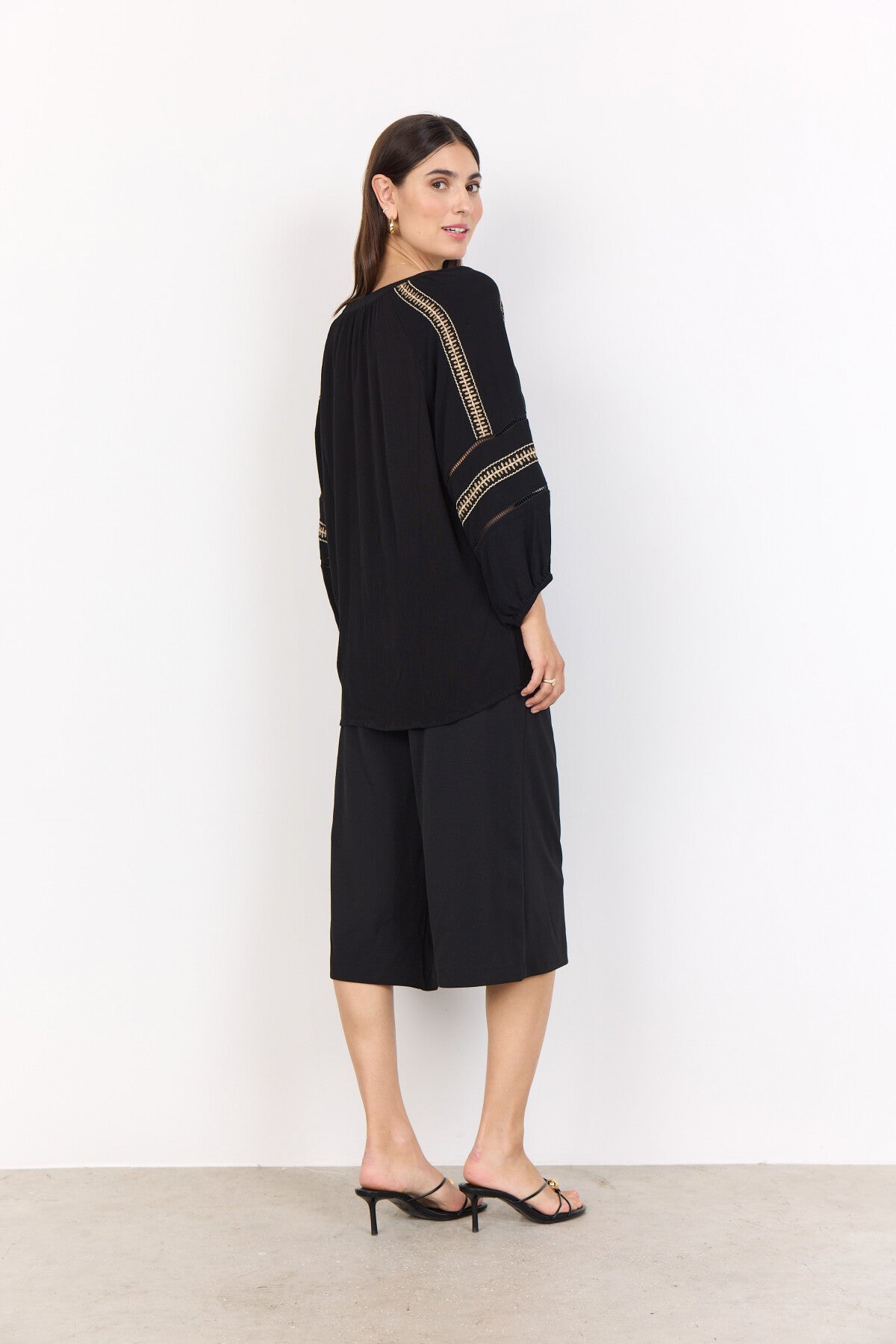 SC-SEBORA 1 Blouse Zwart