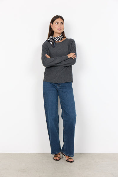 SC-DOLLIE 620 Trui Donkergrijs