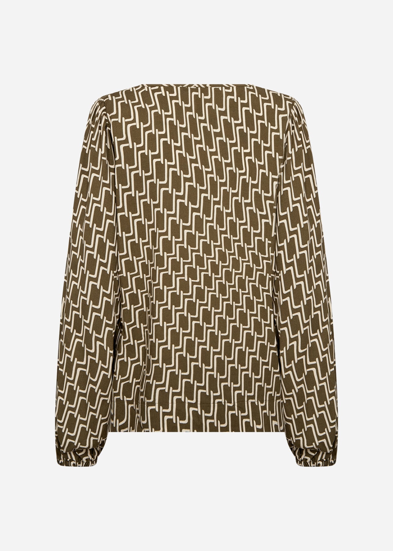 SC-VARLA 1 Blouse Donkergroen
