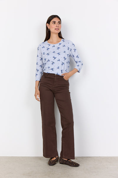 SC-GALINA 65 Blouse Lichtblauw