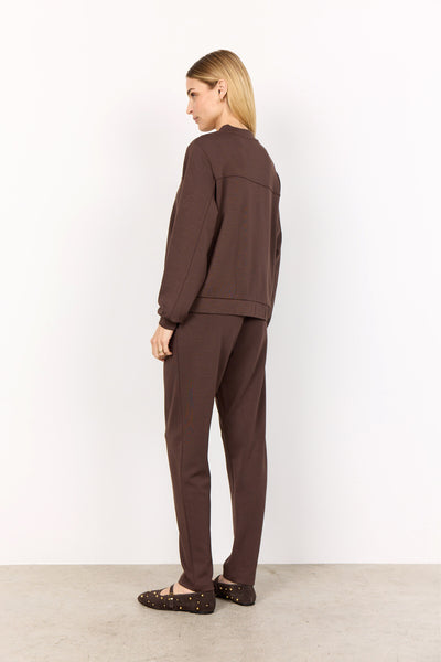 SC-BANU 225 Sweatshirt Donkerbruin
