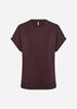 SC-BANU 245 T-shirt Donkere pruim