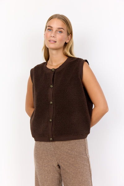 SC-ONYX 6 Gilet Donkerbruin