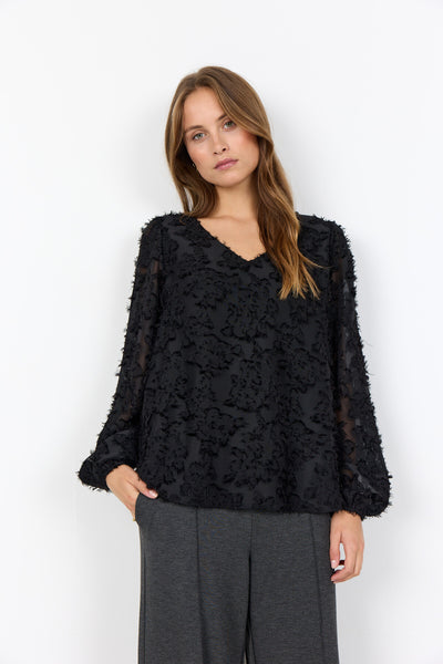 SC-ALTHEA 2 Blouse Zwart