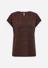 SC-SATINE 2 T-shirt Donkerbruin