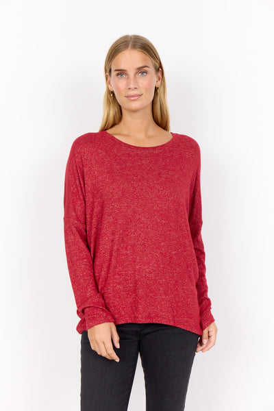 SC-BIARA 1 Blouse Rood