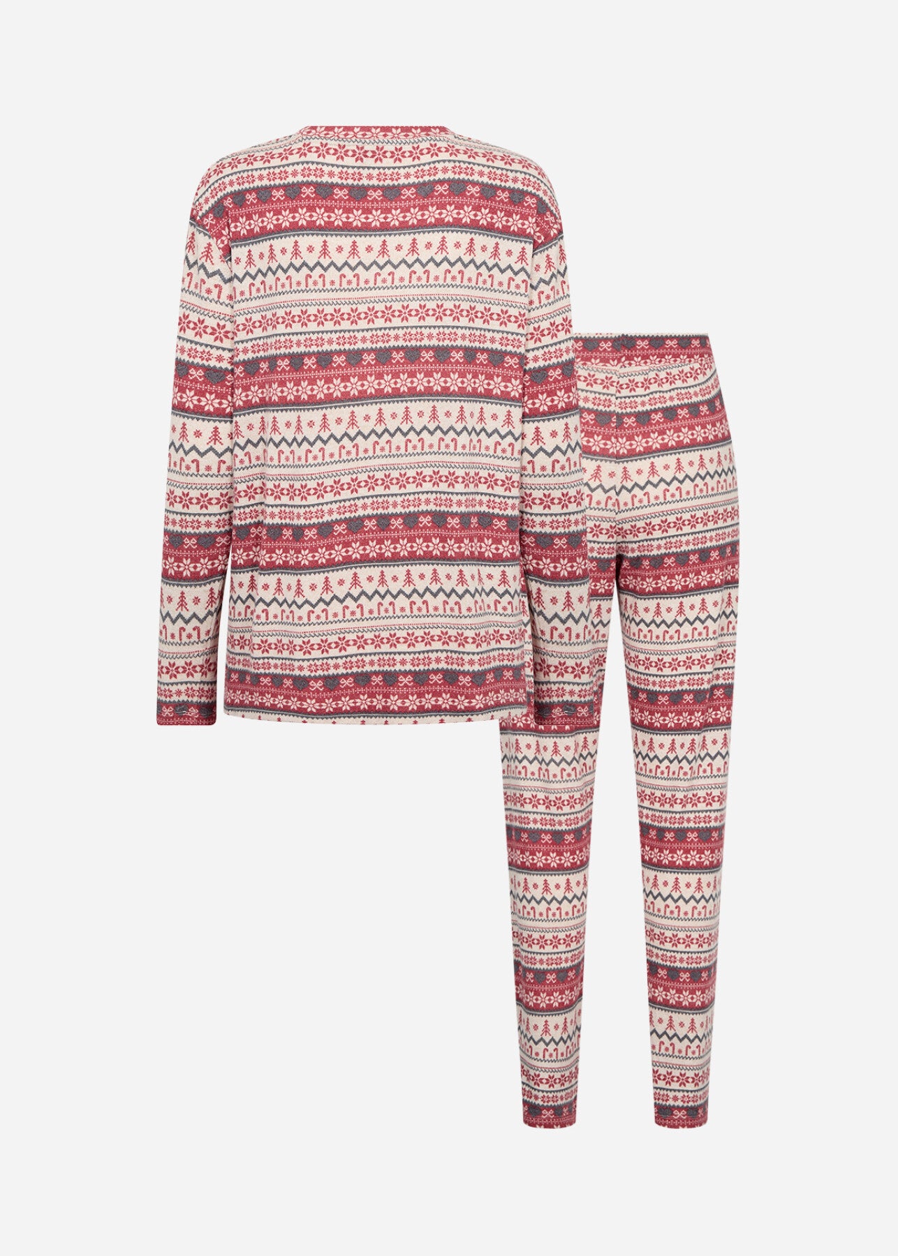 SC-BIARA AOP SET 149 Pyjama Rood
