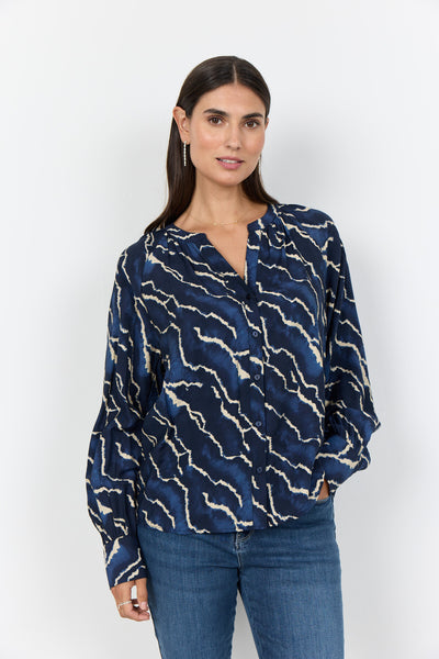 SC-ANYA 2 Shirt Donkerblauw