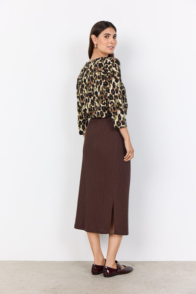 SC-FELICITY AOP 516 Blouse Olijf