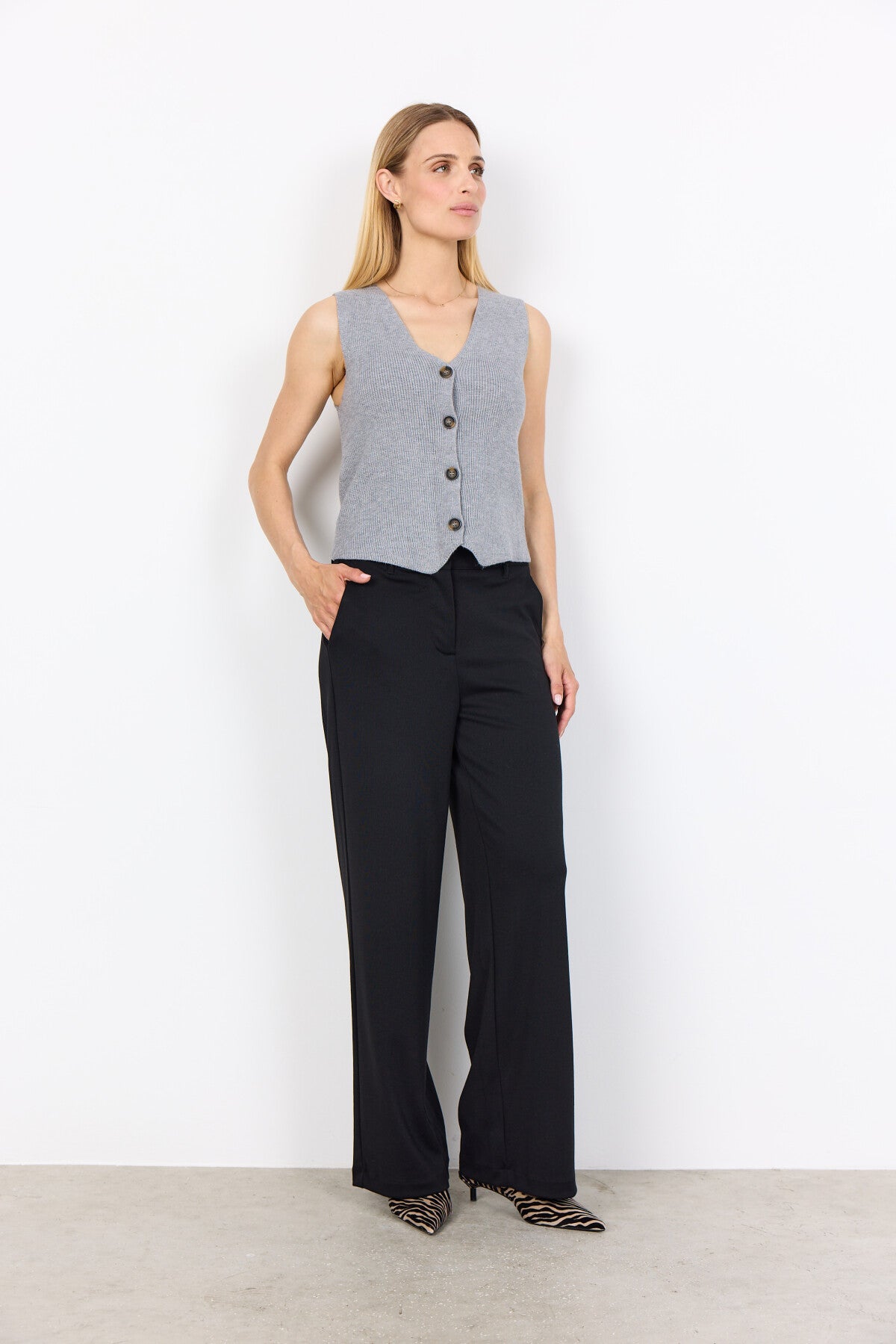 SC-KANITA 27 Gilet Grijs