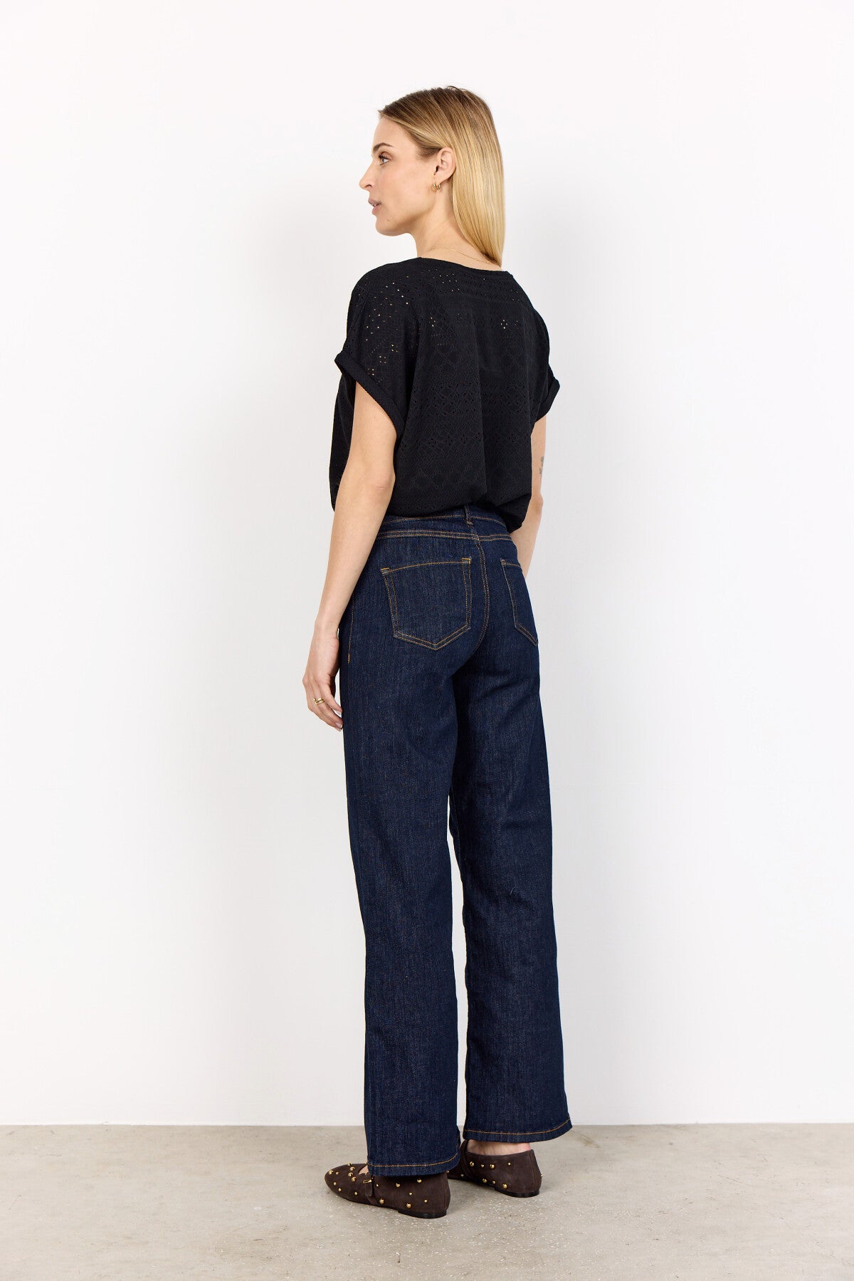 SC-SATINE 2 T-shirt Zwart