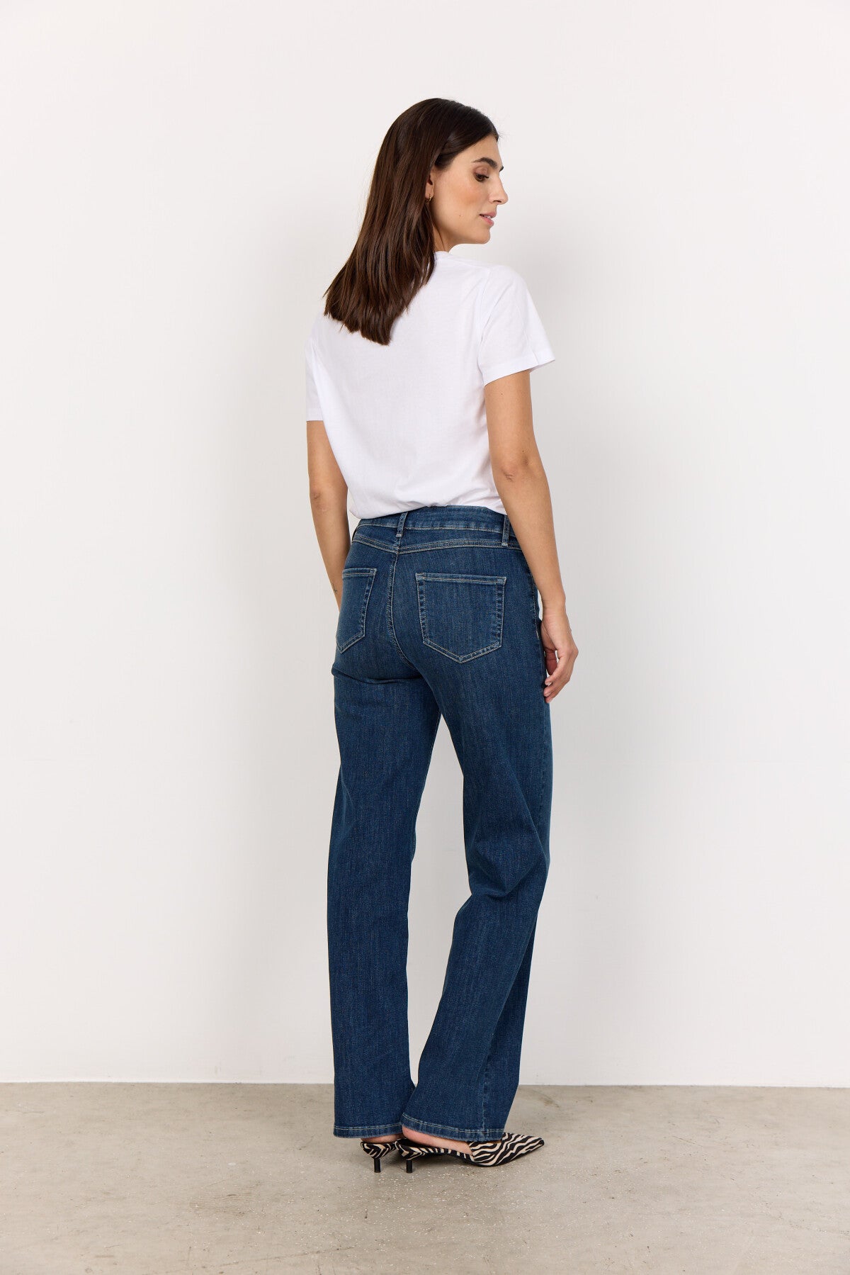 SC-KIMBERLY 34-B Jeans Donkerblauw