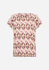 SC-FELICITY AOP 551 T-shirt Donkerrood