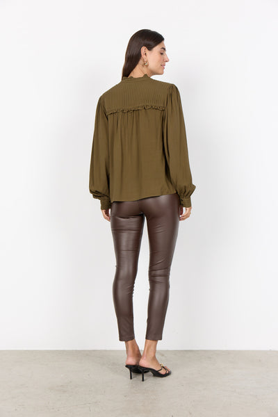 SC-RADIA 222 Blouse Donkergroen