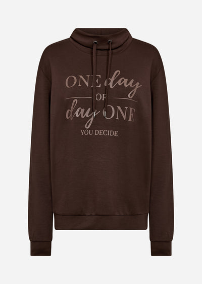 SC-BANU 256 Sweatshirt Donkerbruin