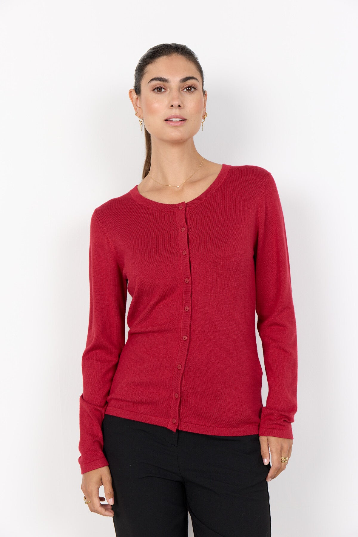 SC-DOLLIE 446 Vest Donkerrood