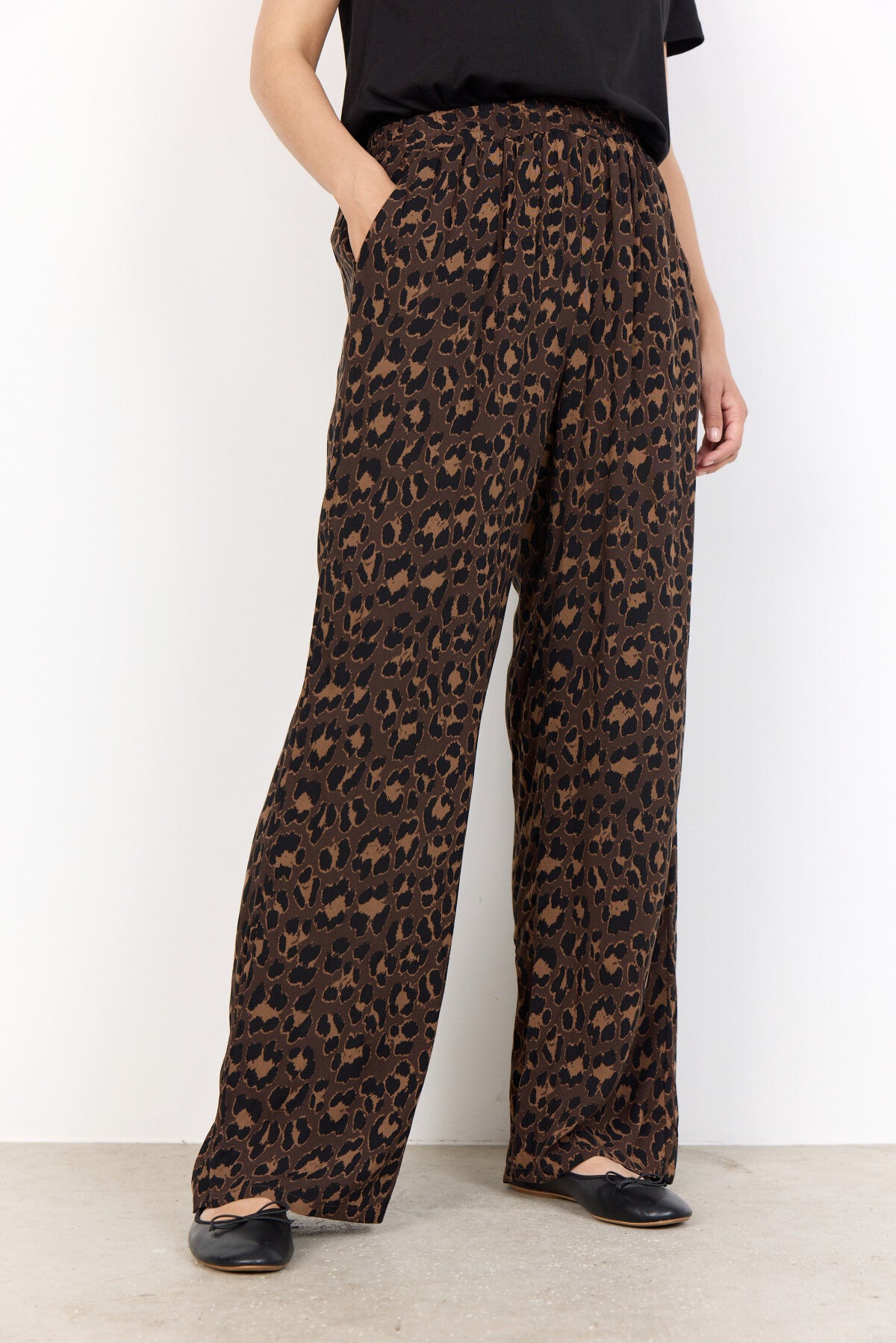 SC-SAFIRA 3-B Broek Donkerbruin