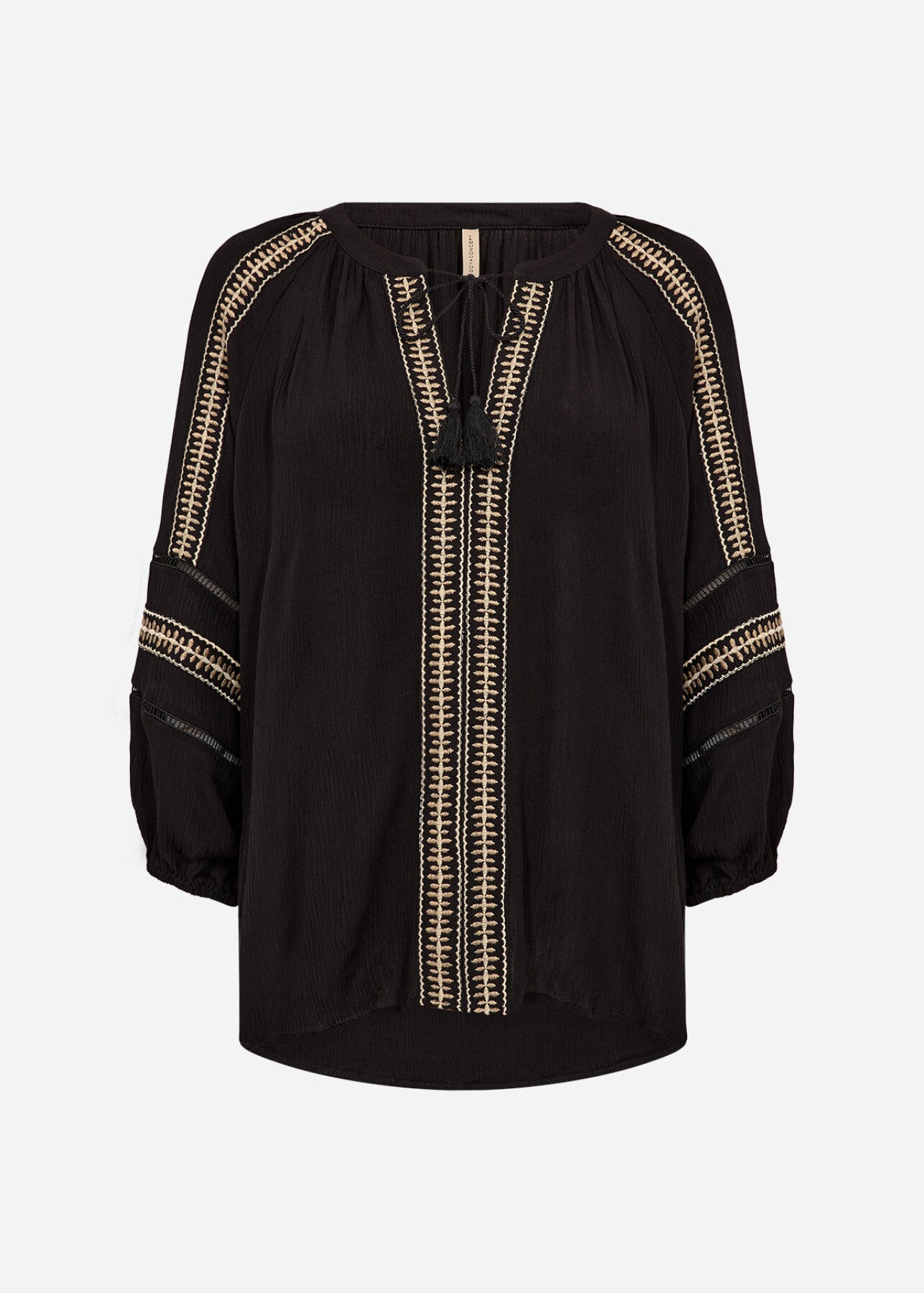 SC-SEBORA 1 Blouse Zwart