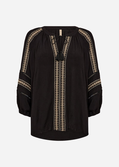 SC-SEBORA 1 Blouse Zwart