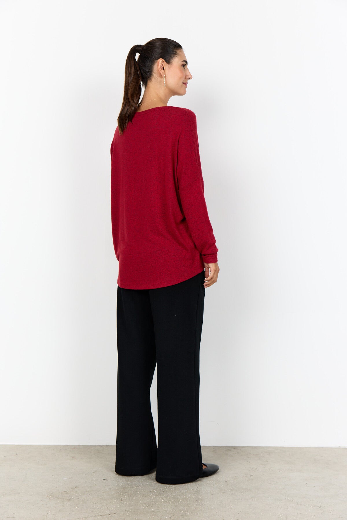 SC-BIARA 1 Blouse Rood