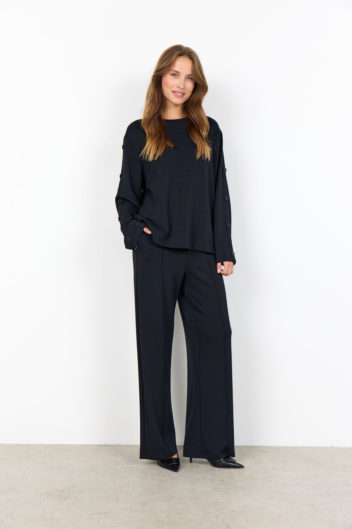 SC-BANU 267 Blouse Zwart
