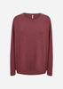 SC-BIARA 1 Blouse Donkerrood