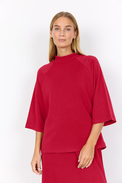 SC-BANU 261 T-shirt Donkerrood