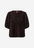 SC-JASLEEN 2 Blouse Donkere pruim