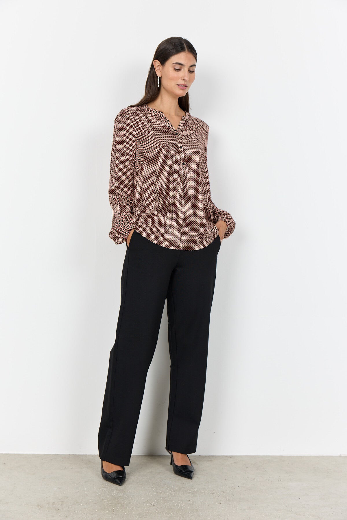 SC-ANITA 1 Blouse Rood