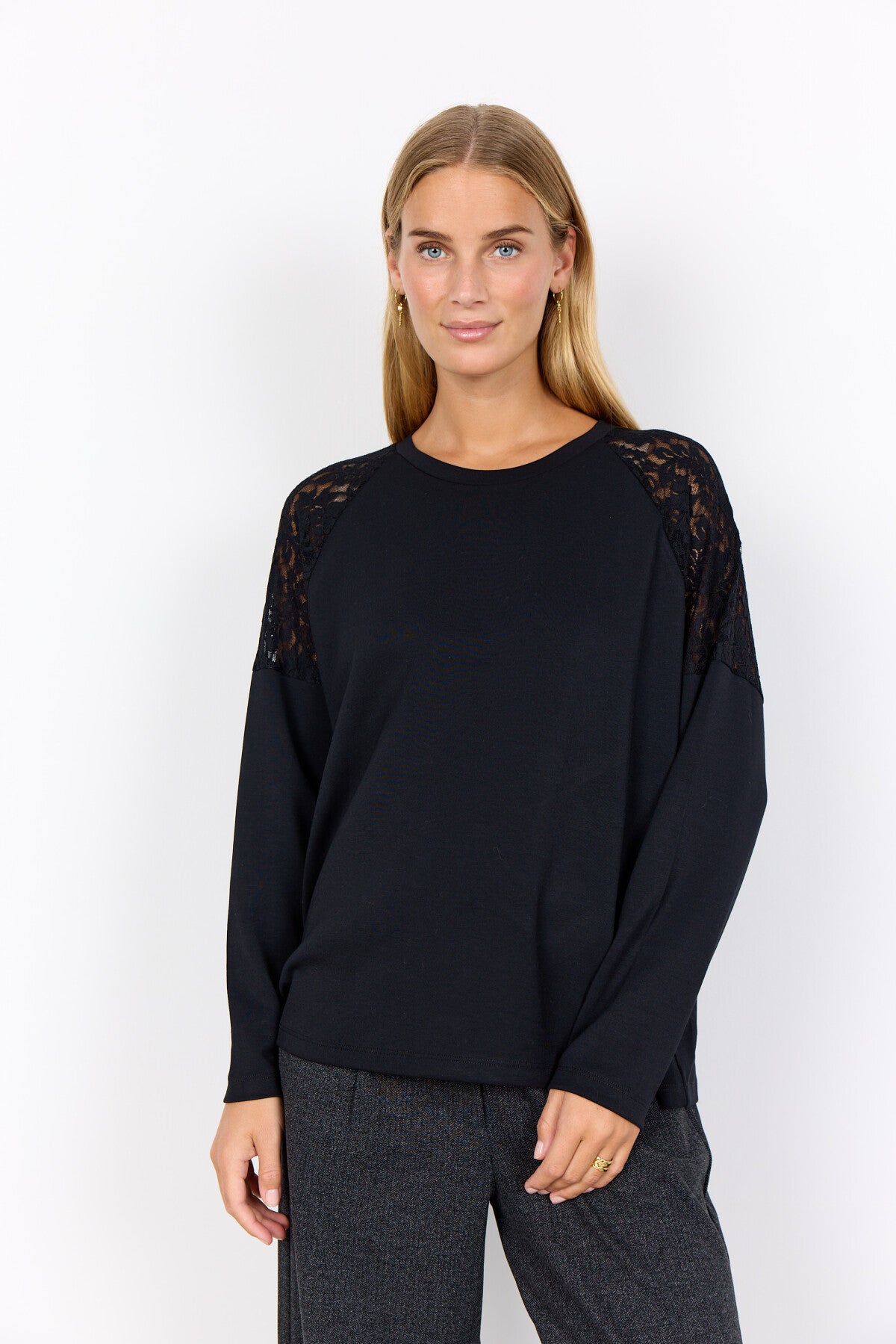 SC-BANU 257 Sweatshirt Zwart