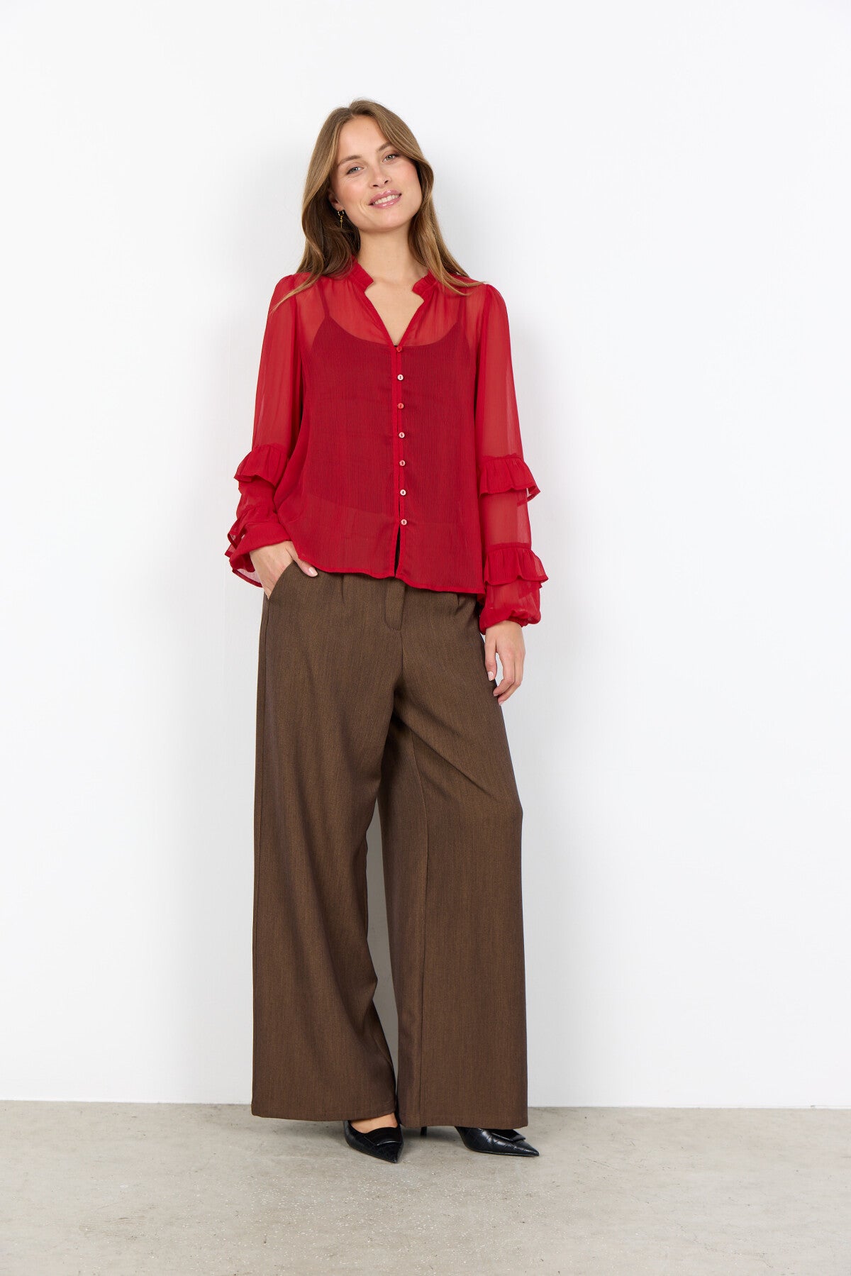 SC-NAIA 4 Shirt Rood