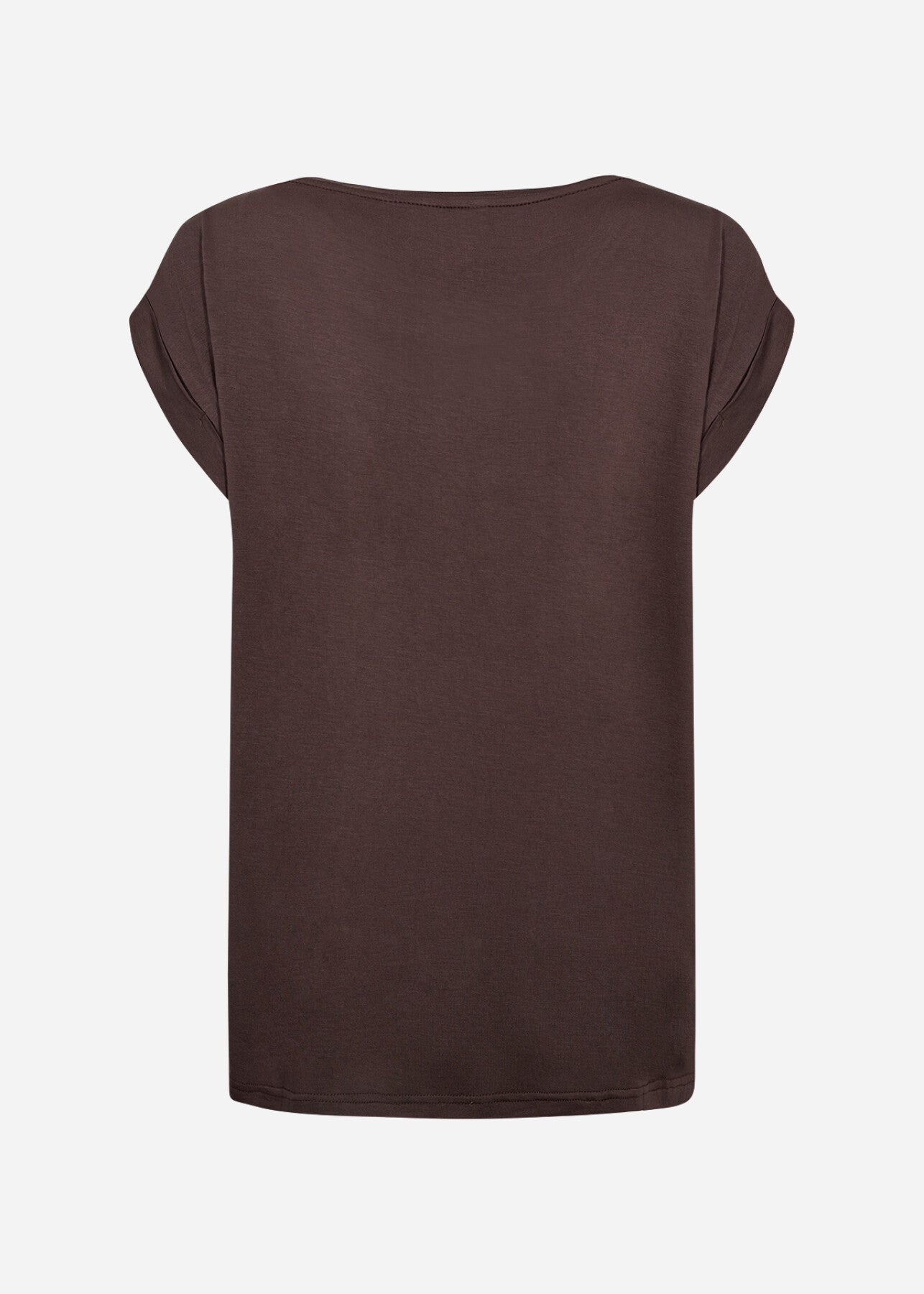 SC-THILDE 6 T-shirt Donkerbruin
