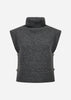 SC-JOYA 1 Gilet Donkere pruim
