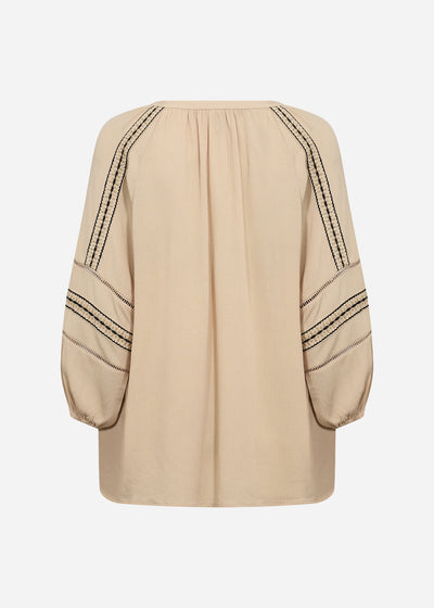 SC-SEBORA 1 Blouse Zand
