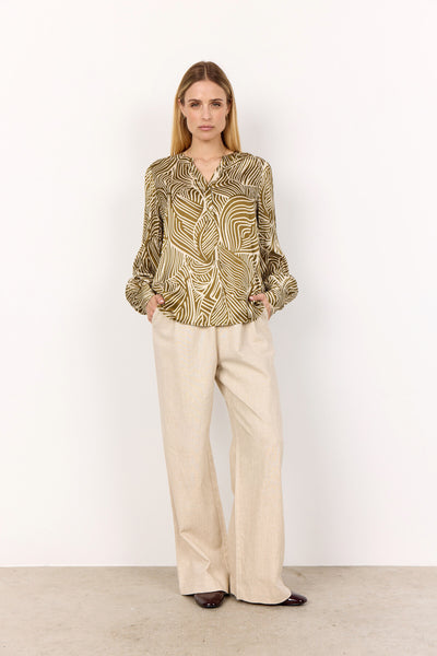 SC-SIGNORA 2 Blouse Olijf