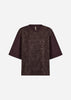 SC-BANU 345 T-shirt Donkere pruim