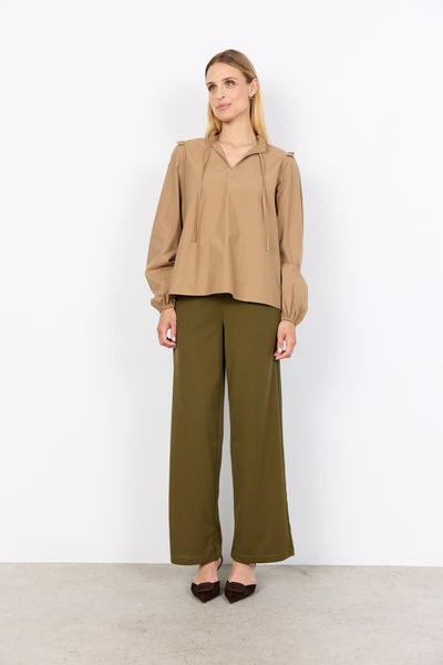 SC-NETTI 108 Blouse Donker zand