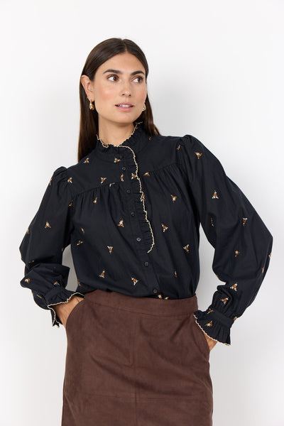 SC-VIBEN 1 Shirt Zwart