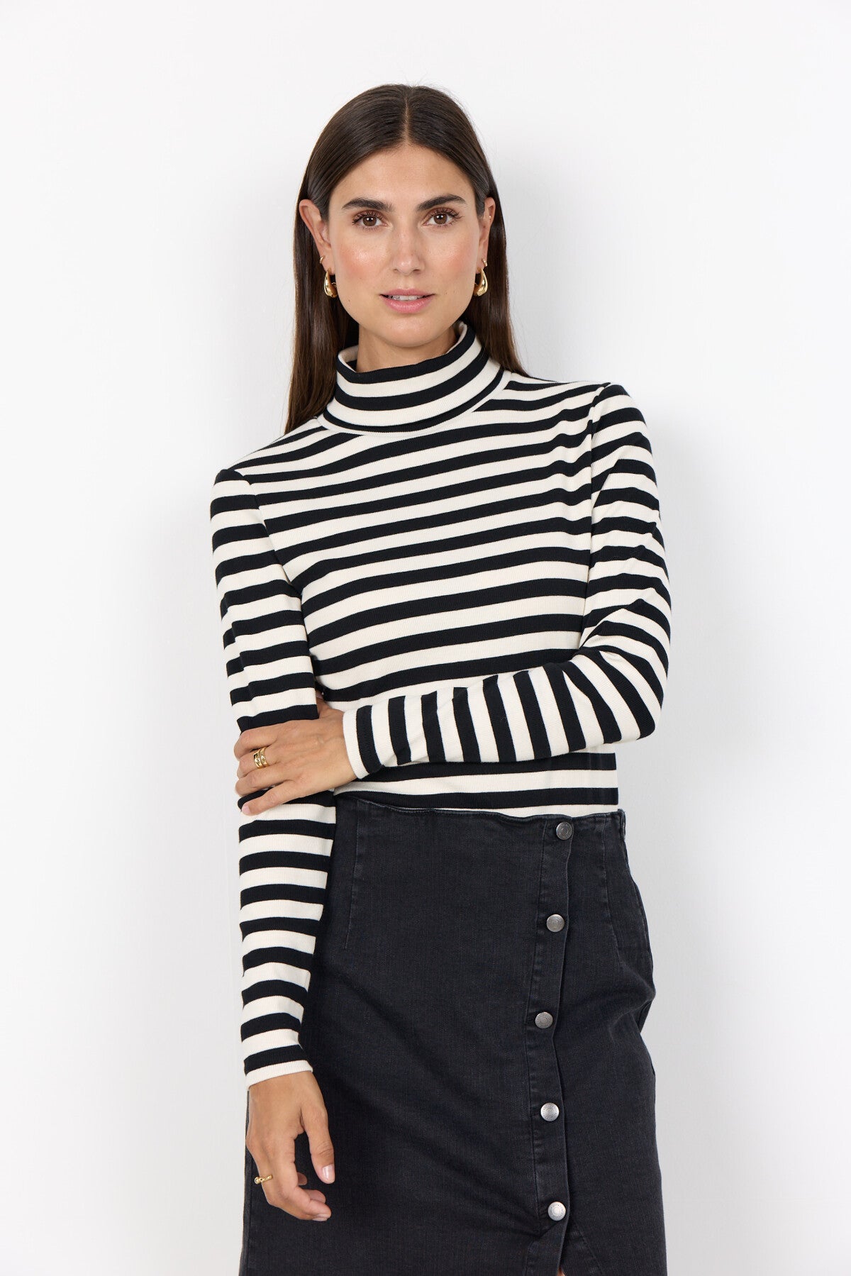 SC-IRIDI 2 T-shirt Zwart