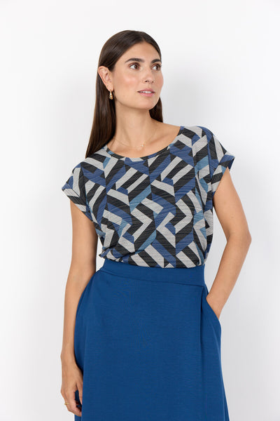 SC-GALINA 67 T-shirt Donkerblauw