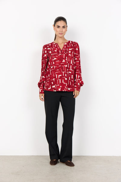 SC-VEBINA 1 Blouse Rood