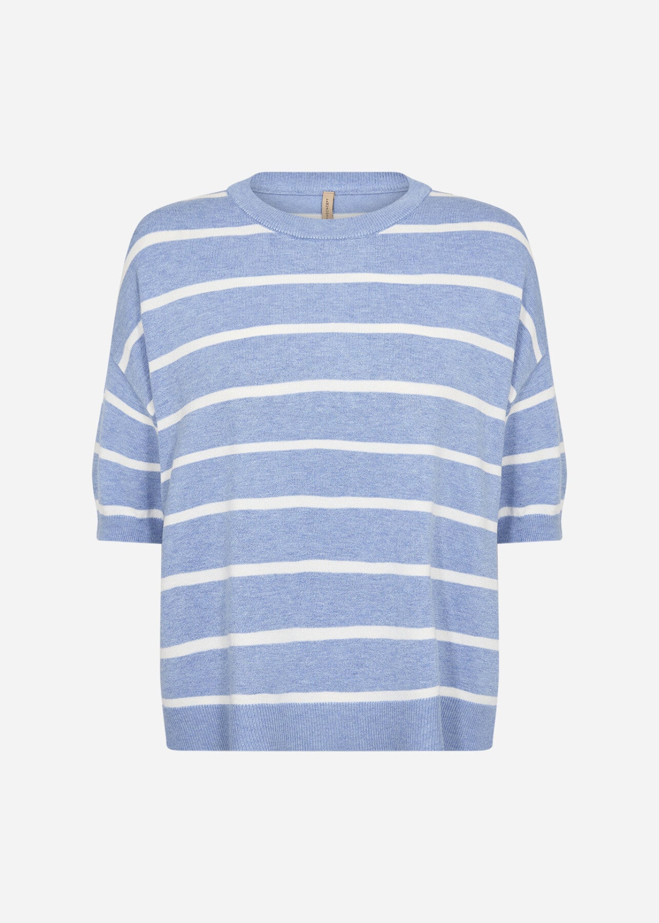 SC-DOLLIE STRIPE 794 Trui Lichtblauw